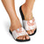 Aloha Lei Onaona Slide Sandals Red Hawaiian Tribal Pattern - Polynesian Pride