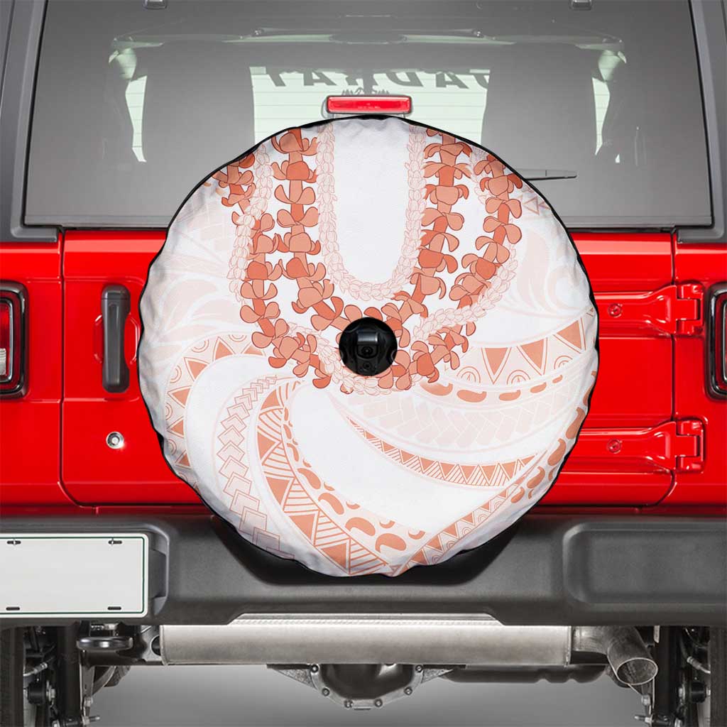Aloha Lei Onaona Spare Tire Cover Red Hawaiian Tribal Pattern