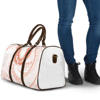 Aloha Lei Onaona Travel Bag Red Hawaiian Tribal Pattern - Polynesian Pride