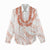 Aloha Lei Onaona Women Casual Shirt Red Hawaiian Tribal Pattern