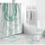 Aloha Lei Onaona Bathroom Set Sage Green Hawaiian Tribal Pattern - Polynesian Pride