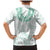 Aloha Lei Onaona Family Matching Mermaid Dress and Hawaiian Shirt Sage Green Hawaiian Tribal Pattern