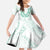 Aloha Lei Onaona Family Matching Mermaid Dress and Hawaiian Shirt Sage Green Hawaiian Tribal Pattern