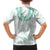 Aloha Lei Onaona Kid Hawaiian Shirt Sage Green Hawaiian Tribal Pattern