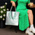 Aloha Lei Onaona Tote Bag Sage Green Hawaiian Tribal Pattern - Polynesian Pride