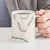 Aloha Lei Mikioi Ceramic Mug Beige Polynesian Tribal Tatau Pattern - Polynesian Pride
