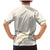 Aloha Lei Mikioi Family Matching Mermaid Dress and Hawaiian Shirt Beige Polynesian Tribal Tatau Pattern