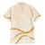 Aloha Lei Mikioi Family Matching Mermaid Dress and Hawaiian Shirt Gold Polynesian Tribal Tatau Pattern