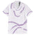 Aloha Lei Mikioi Family Matching Off Shoulder Maxi Dress and Hawaiian Shirt Purple Polynesian Tribal Tatau Pattern