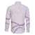 Aloha Lei Mikioi Family Matching Off Shoulder Short Dress and Hawaiian Shirt Purple Polynesian Tribal Tatau Pattern