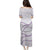 Aloha Lei Mikioi Family Matching Puletasi and Hawaiian Shirt Purple Polynesian Tribal Tatau Pattern