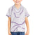 Aloha Lei Mikioi Kid Hawaiian Shirt Purple Polynesian Tribal Tatau Pattern