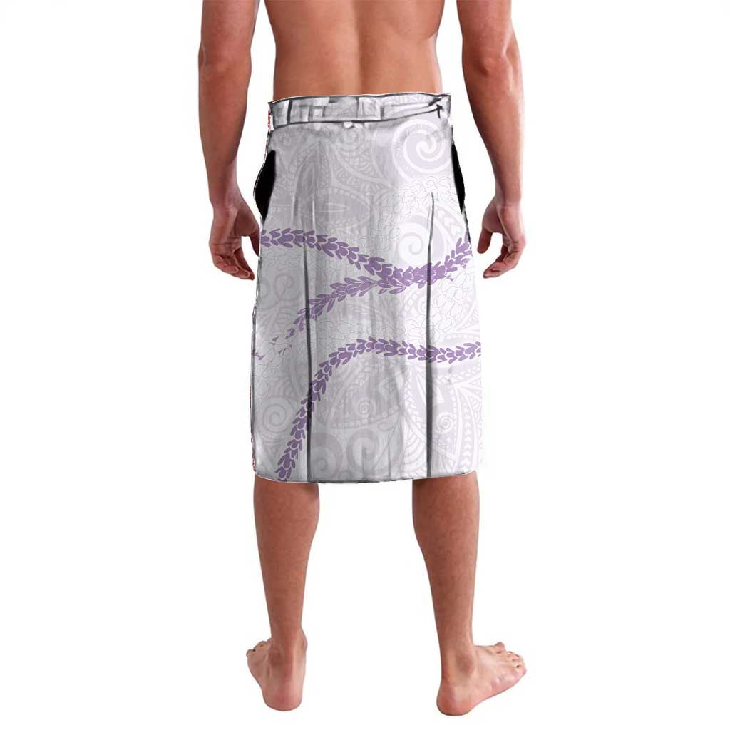 Aloha Lei Mikioi Lavalava Purple Polynesian Tribal Tatau Pattern