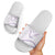 Aloha Lei Mikioi Slide Sandals Purple Polynesian Tribal Tatau Pattern - Polynesian Pride