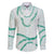 Aloha Lei Mikioi Family Matching Puletasi and Hawaiian Shirt Sage Green Polynesian Tribal Tatau Pattern