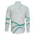Aloha Lei Mikioi Family Matching Puletasi and Hawaiian Shirt Sage Green Polynesian Tribal Tatau Pattern