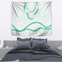 Aloha Lei Mikioi Tapestry Sage Green Polynesian Tribal Tatau Pattern LT9 - Polynesian Pride