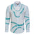 Aloha Lei Mikioi Family Matching Puletasi and Hawaiian Shirt Teal Polynesian Tribal Tatau Pattern