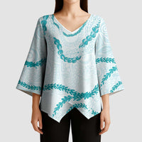 Aloha Lei Mikioi Kimono Sleeve Blouse Aloha Lei Mikioi - Polynesian Pride