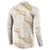 Aloha Pakalana and Puakenikeni Lei Button Sweatshirt Beige Hawaiian Pattern