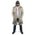 Aloha Pakalana and Puakenikeni Lei Cloak Beige Hawaiian Pattern - Polynesian Pride