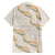 Aloha Pakalana and Puakenikeni Lei Family Matching Off Shoulder Maxi Dress and Hawaiian Shirt Beige Hawaiian Pattern