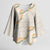Aloha Pakalana and Puakenikeni Lei Kimono Sleeve Blouse Beige Hawaiian Pattern - Polynesian Pride