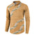 Aloha Pakalana and Puakenikeni Lei Button Sweatshirt Gold Hawaiian Pattern