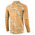 Aloha Pakalana and Puakenikeni Lei Button Sweatshirt Gold Hawaiian Pattern