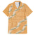 Aloha Pakalana and Puakenikeni Lei Family Matching Puletasi and Hawaiian Shirt Gold Hawaiian Pattern