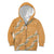 Aloha Pakalana and Puakenikeni Lei Kid Hoodie Gold Hawaiian Pattern