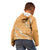 Aloha Pakalana and Puakenikeni Lei Kid Hoodie Gold Hawaiian Pattern