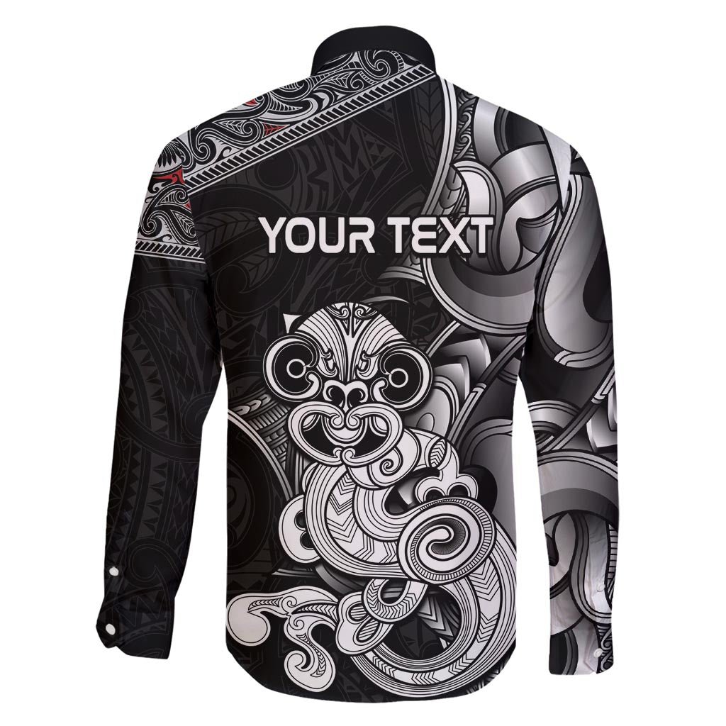 Personalised New Zealand Potae Pango Cricket Family Matching Tank Maxi Dress and Hawaiian Shirt Special Maori Hei Tiki Tribal Tattoo