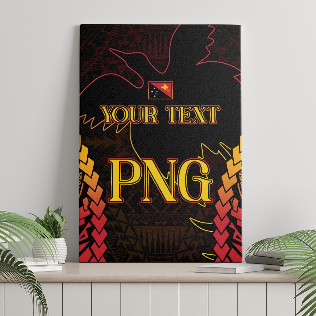 Custom Papua New Guinea Cricket Canvas Wall Art Go Barramundis