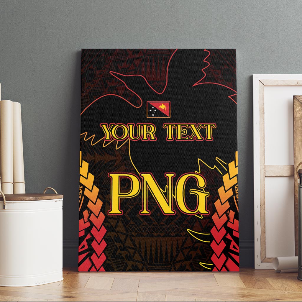 Custom Papua New Guinea Cricket Canvas Wall Art Go Barramundis