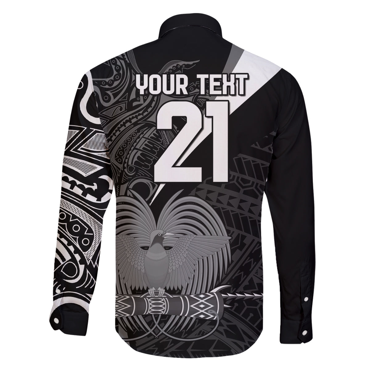 Custom Papua New Guinea Cricket Family Matching Off Shoulder Maxi Dress and Hawaiian Shirt Tribal Bird of Paradise Tattoo