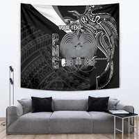 Custom Papua New Guinea Cricket Tapestry Tribal Bird of Paradise Tattoo LT9 Black - Polynesian Pride