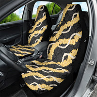 Aloha Melemele Hibiscus Pikake Lei Car Seat Cover Hawaiian Quilt Pattern LT9 - Polynesian Pride