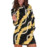 Aloha Melemele Hibiscus Pikake Lei Hoodie Dress Hawaiian Quilt Pattern