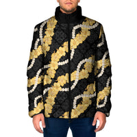 Aloha Melemele Hibiscus Pikake Lei Padded Jacket Hawaiian Quilt Pattern