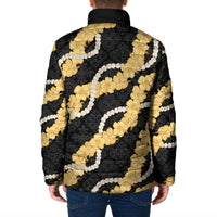 Aloha Melemele Hibiscus Pikake Lei Padded Jacket Hawaiian Quilt Pattern