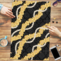 Aloha Melemele Hibiscus Pikake Lei Puzzle Hawaiian Quilt Pattern