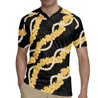 Aloha Melemele Hibiscus Pikake Lei Rugby Jersey Hawaiian Quilt Pattern