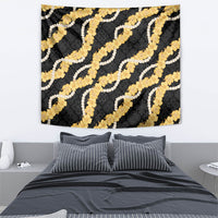 Aloha Melemele Hibiscus Pikake Lei Tapestry Hawaiian Quilt Pattern
