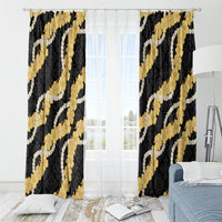 Aloha Melemele Hibiscus Pikake Lei Window Curtain Hawaiian Quilt Pattern