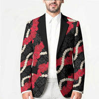 Aloha Ula'ula Hibiscus Pikake Lei Blazer Hawaiian Quilt Pattern