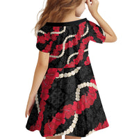 Aloha Ula'ula Hibiscus Pikake Lei Family Matching Off Shoulder Maxi Dress and Hawaiian Shirt Hawaiian Quilt Pattern