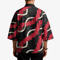 Aloha Ula'ula Hibiscus Pikake Lei Kimono Hawaiian Quilt Pattern