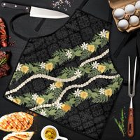 Puakenikeni Anthurium Pikake Lei Apron Hawaiian Quilt Pattern