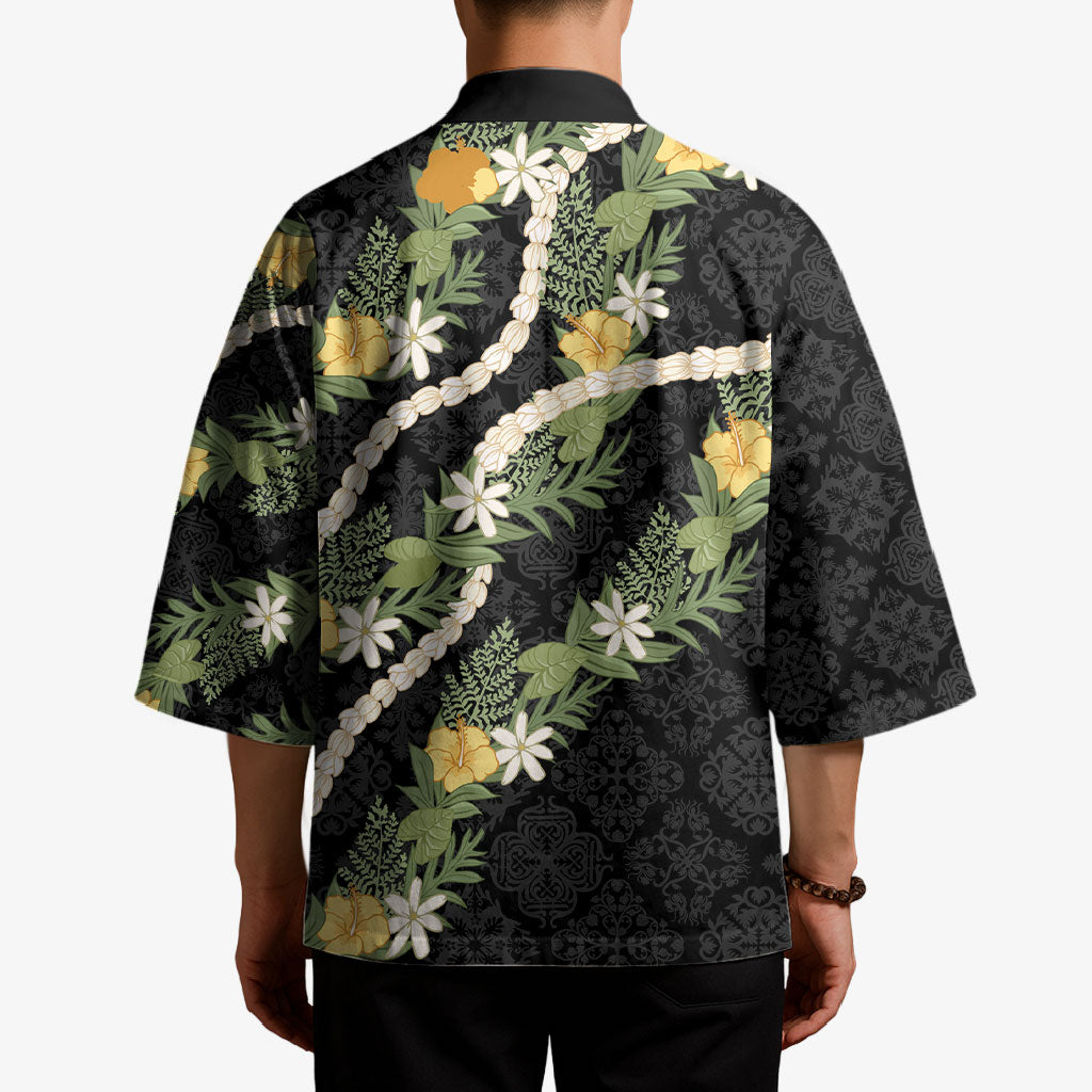 Puakenikeni Anthurium Pikake Lei Kimono Hawaiian Quilt Pattern